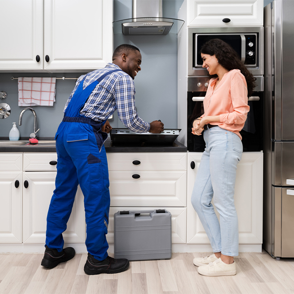 how long does it typically take to complete cooktop repair services in Potter County Texas